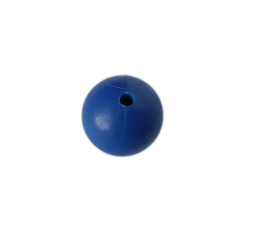 koralik silikonowy 22mm granatowy