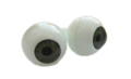 akrylowe oczy dla lalek 14mm zielone