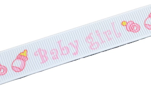 wstążka baby girl 14mm