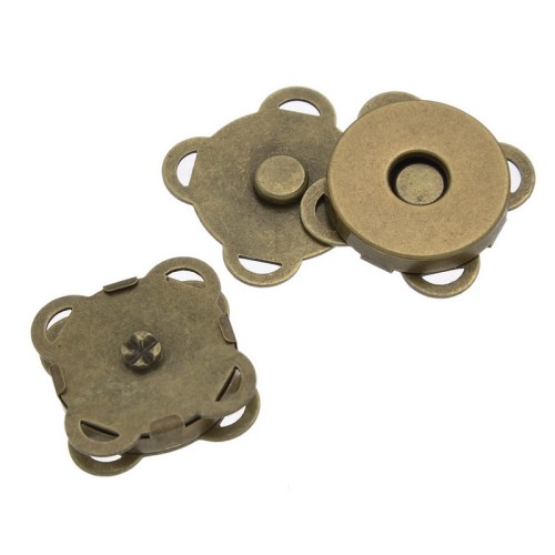 zapięcie magnetyczne 19mm antyczny brąz