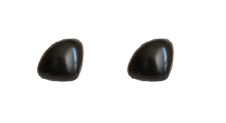 noski zaciskowe do maskotek nos 21mm czarne