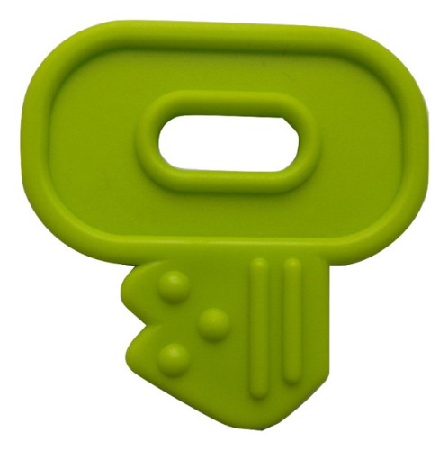 gryzak dodatek do zabawek kluczyk zielony