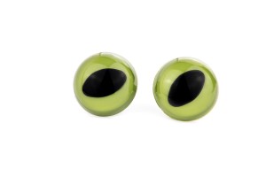 Kocie oczy oczka zaciskowe do maskotek 18mm KOT Z
