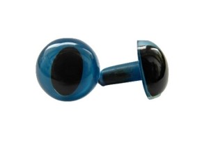 Kocie oczy oczka zaciskowe do maskotek 18mm KOT N