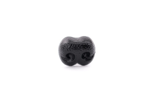 noski zaciskowe do maskotek 10mm PIES czarne