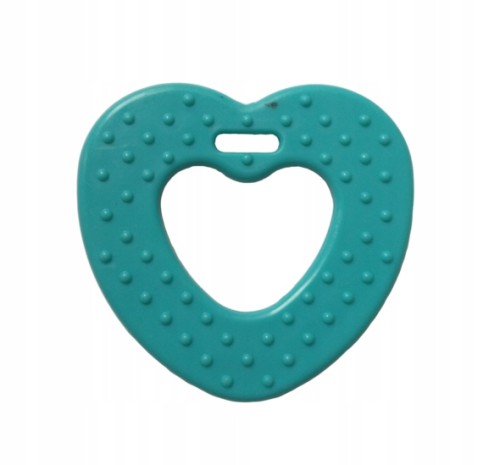 gryzak serduszko niebieskie