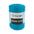 250g sznurek makrama Macrame Cotton niebieski 780