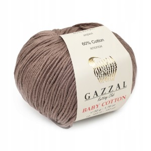 50g Gazzal Baby Cotton 3434 beż cappuccino