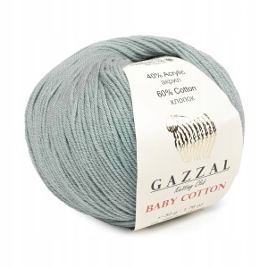 50g Gazzal Baby Cotton 3430 szary