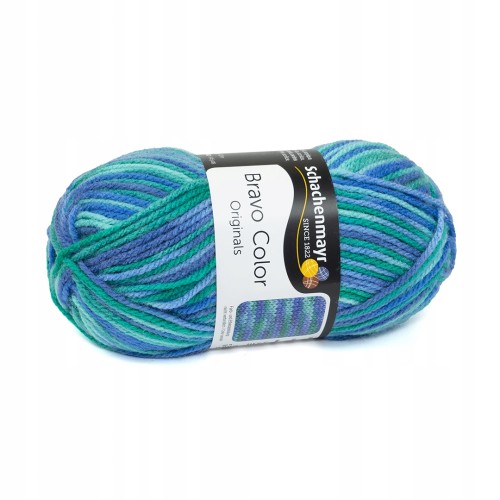 włóczka akryl Bravo Color 02134