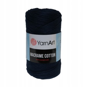 250g sznurek makrama YarnArt Macrame Cotton granat 784