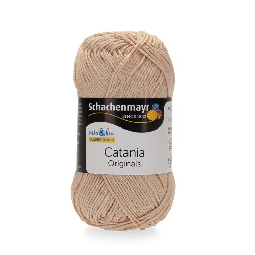 włóczka 100% bawełna Catania jasny beż 436