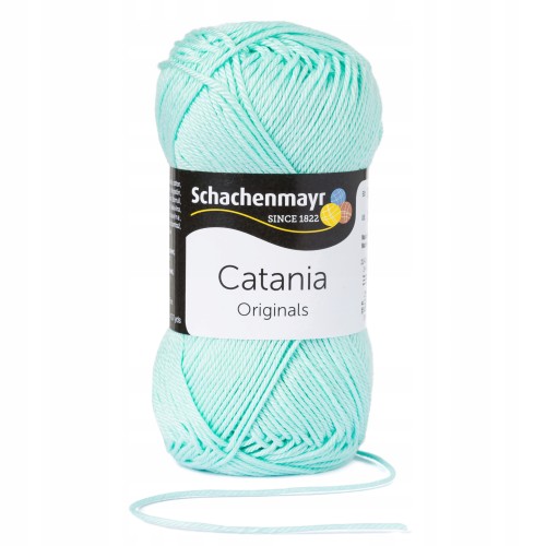 włóczka 100% bawełna Catania miętowa 385