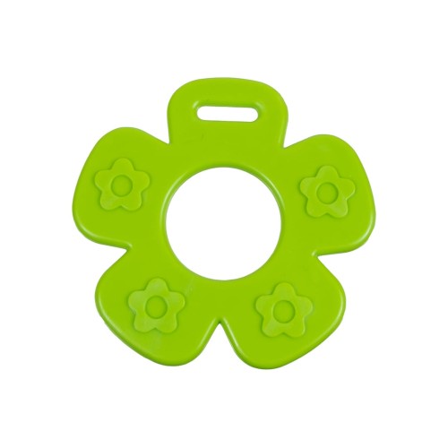 gryzak dodatek do zabawek kwiatek zielony