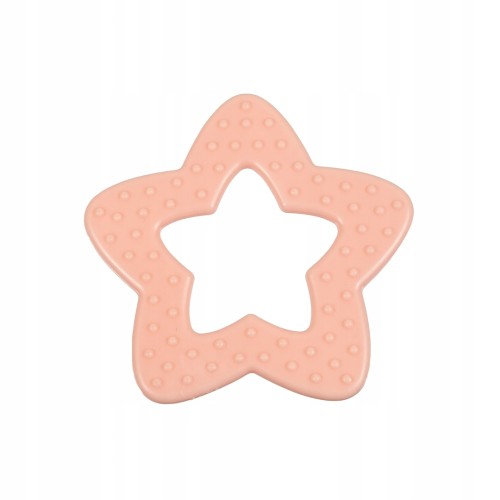 gryzak do zabawek gwiazdka różowa