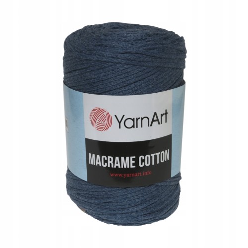 sznurek makrama Macrame Cotton denim 761