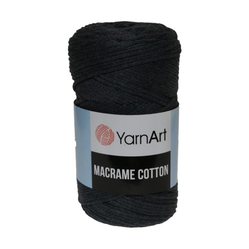 sznurek makrama Macrame Cotton grafit 758