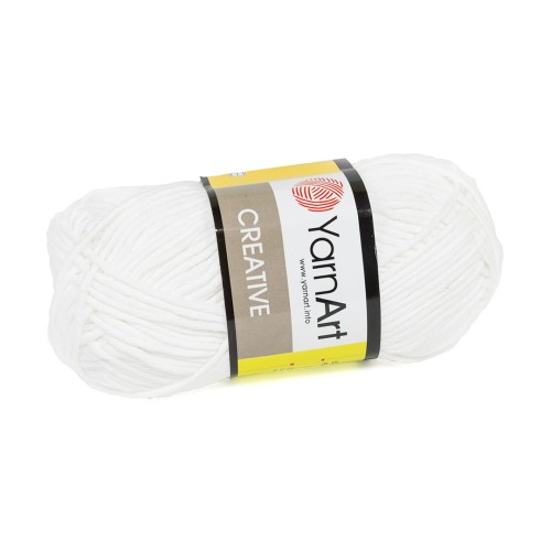 włóczka 100% bawełna Creative 220 biały