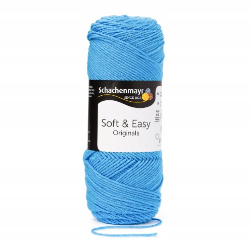 akryl antypilling Soft&amp;Easy 54 niebieski
