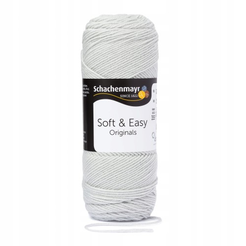 akryl antypilling Soft&amp;Easy 90 popiel
