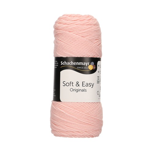 akryl antypilling Soft&amp;Easy 34 jasny róż