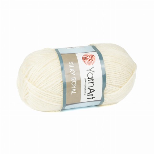 wiskoza wełna merino Silky Royal krem 430