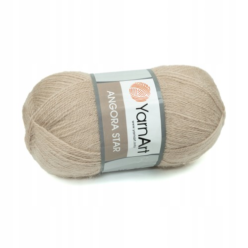 włóczka YarnArt Angora Star beżowa 033