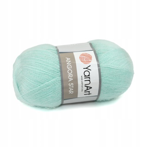 włóczka YarnArt Angora Star jasnoturkusowa 546