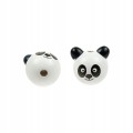 drewniany koralik panda