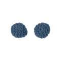 koraliki drewniane szydełkowe 16mm denim