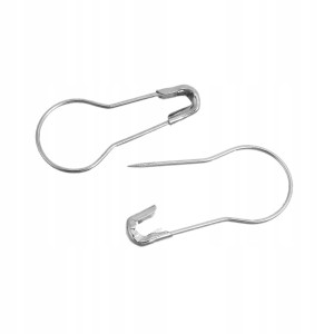 20szt markery agrafki metalowe 21x9mm gourd