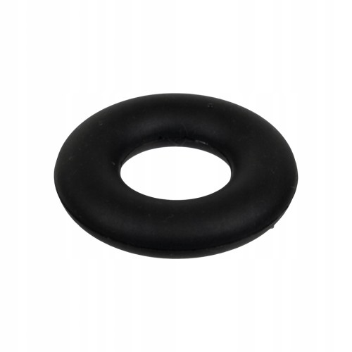 silikonowa oponka zawieszka gryzak czarna