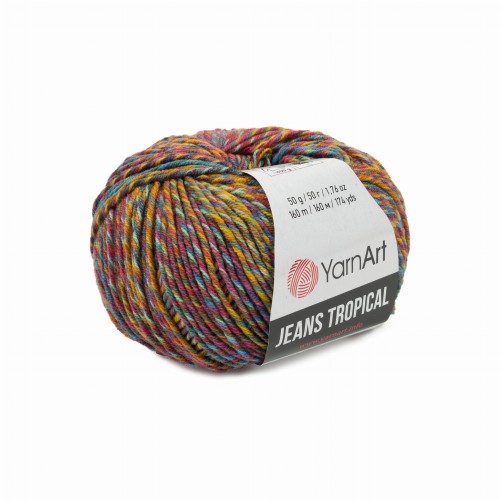 włóczka YarnArt Jeans Tropical 612