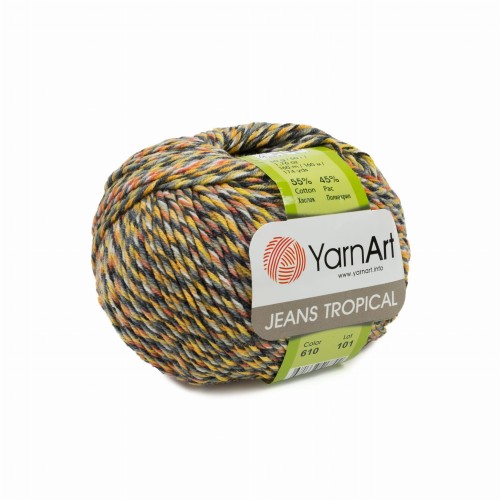 włóczka YarnArt Jeans Tropical 610