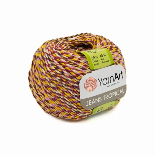 włóczka YarnArt Jeans Tropical 613