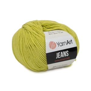 50g włóczka, 55% bawełna 45% akryl, YarnArt Jeans groszek 29