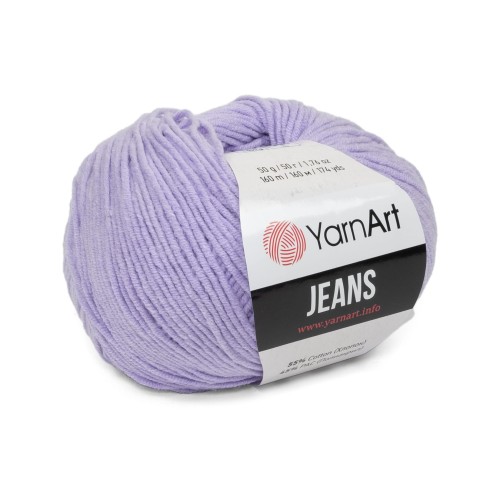 bawełna akryl YarnArt Jeans jasny fiolet 89