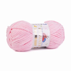 100g włóczka poliester Himalaya Dolphin Baby różowa 319