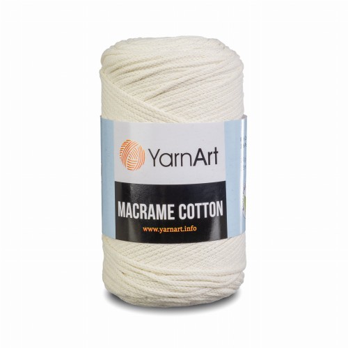 250g sznurek makrama Macrame Cotton kremowy 752