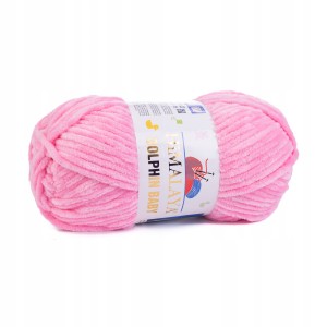 100g włóczka poliester Himalaya Dolphin Baby różowy 309