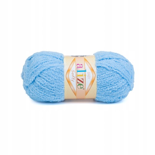 włóczka Alize Baby Softy niebieska 40