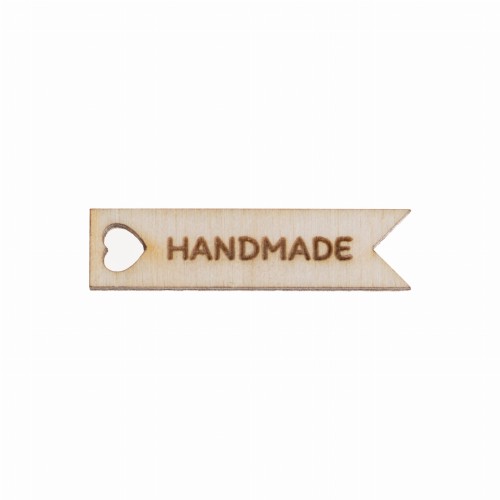 drewniana metka zawieszka handmade