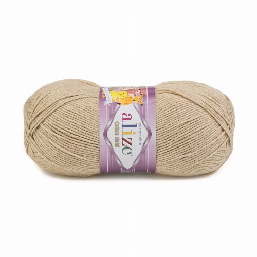 włóczka Alize Cotton Gold beżowa 262