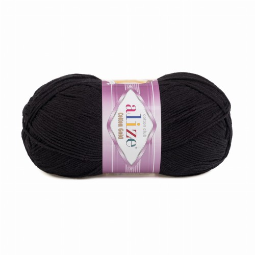 włóczka Alize Cotton Gold czarna 60