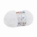 włóczka poliester POPYARN Kuzu biały 010
