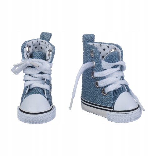 uty dla lalki trampki wysokie denim