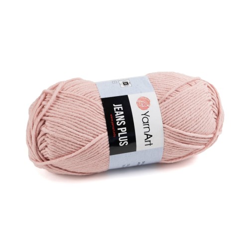 włóczka Jeans Plus blady róż 83