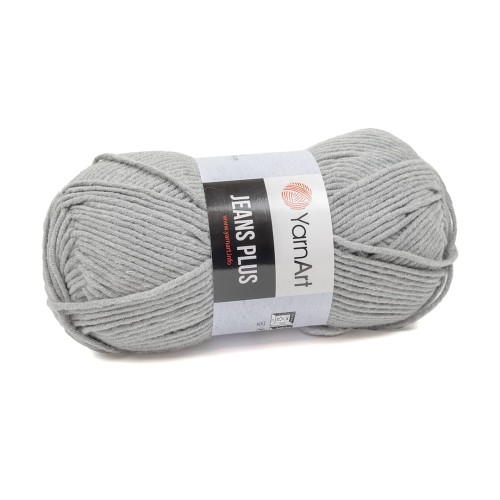włóczka Jeans Plus szara 46