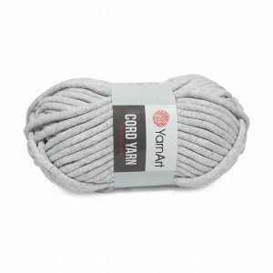 250g sznurek bawełniany z rdzeniem YarnArt CORD popiel 756