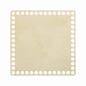 1szt dno baza do koszyka, otwór 10mm, 20cm kwadrat